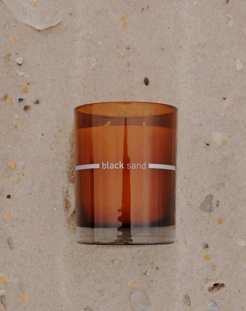 Black Sand Candle
