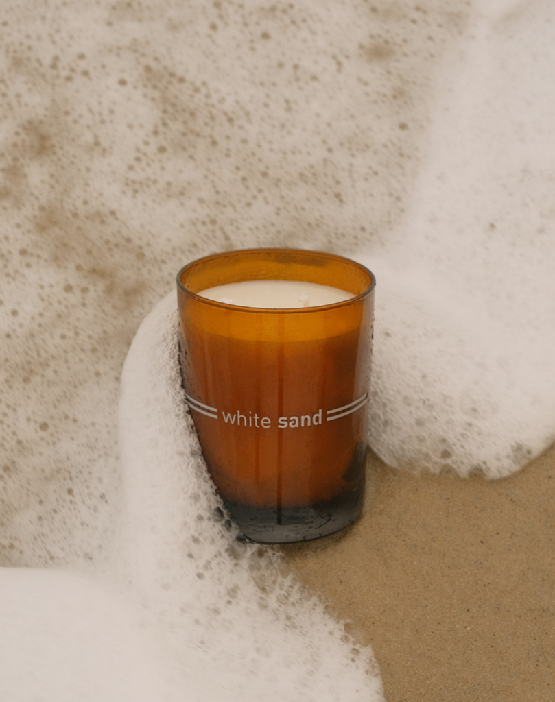 White Sand Candle